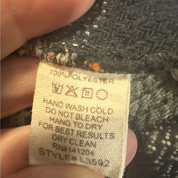 Hem & Thread Checkered Hooded Vest - Picture 7 of 7